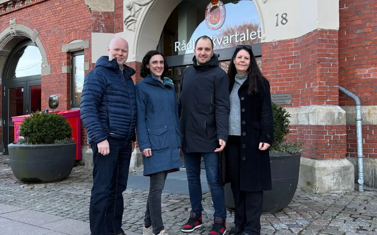 Arrangørene: Andrè Hugo Garbrielsen (Nav), Aleksandra Cyganska (Nav), Tomas Holy (NHO Reiseliv) og Cecilie Sørum (Nav).