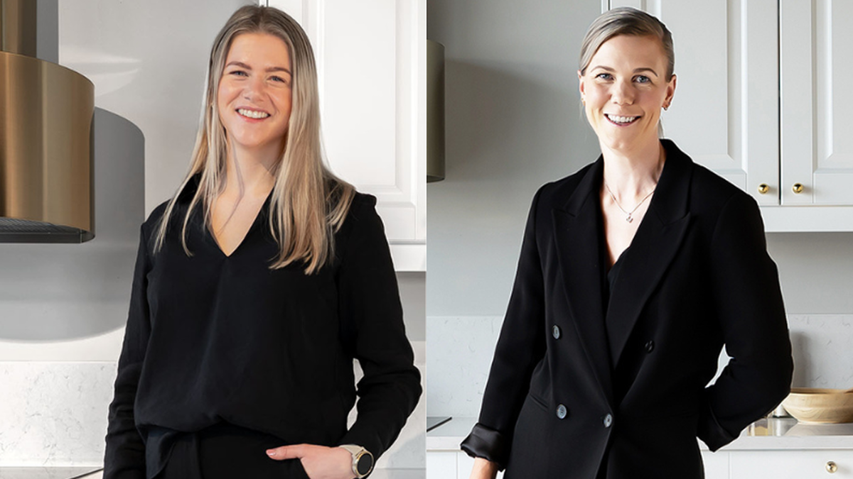 Fv: Malene Høgeli Solvik og Merethe Markussen