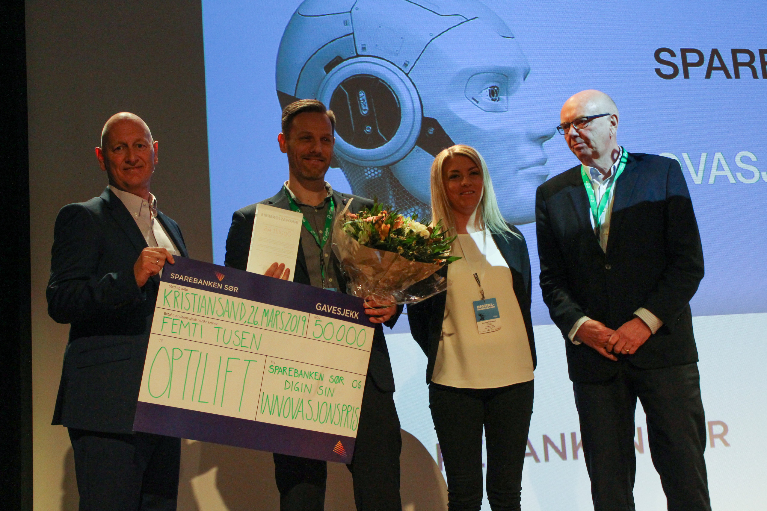 Optilift AS vinner Innovasjonsprisen 2019