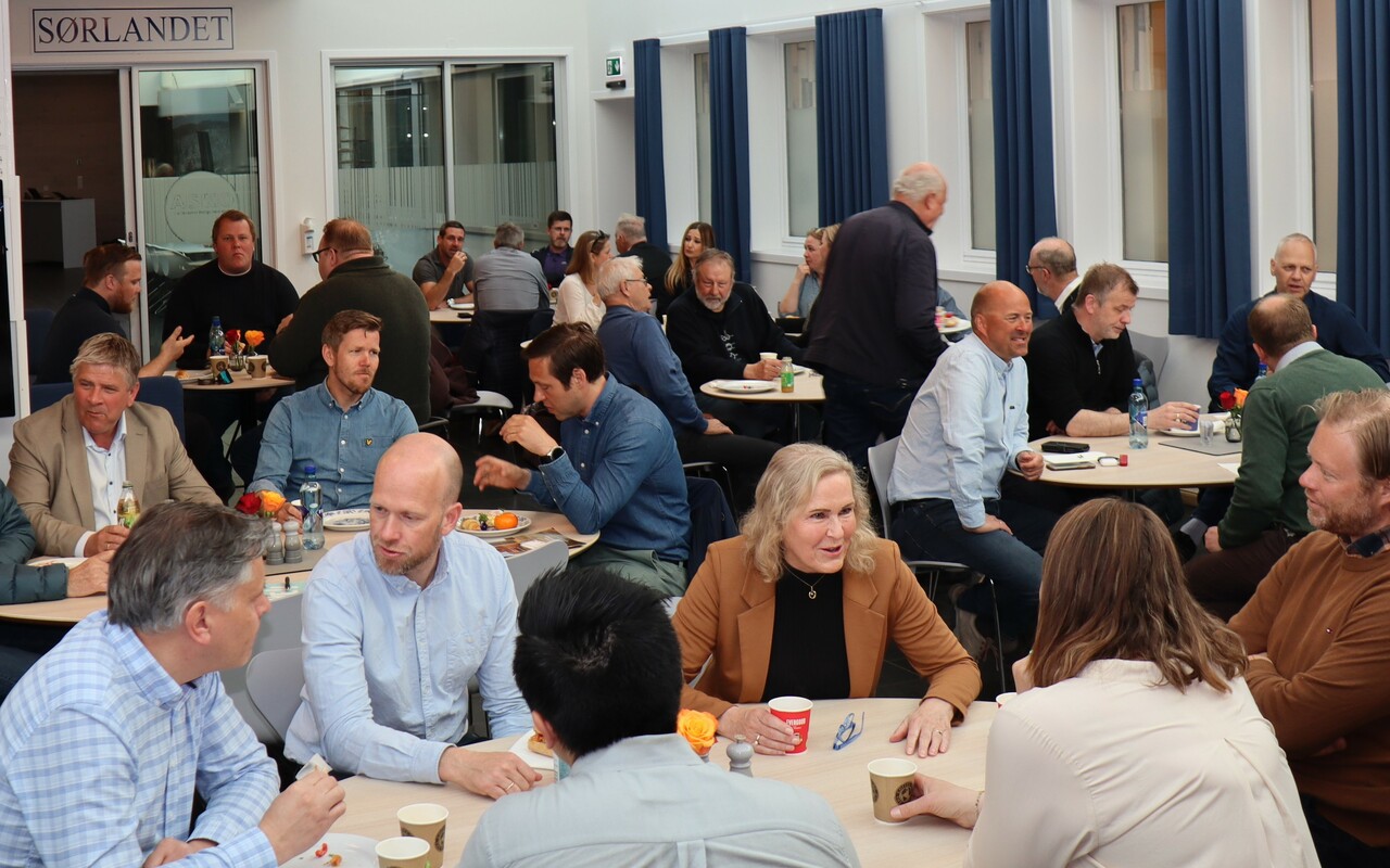 80 kom på første frokostmøte hos ASKO