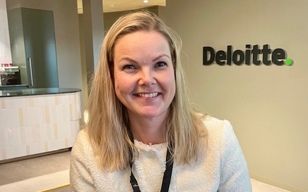 Starter i ny jobb hos Deloitte