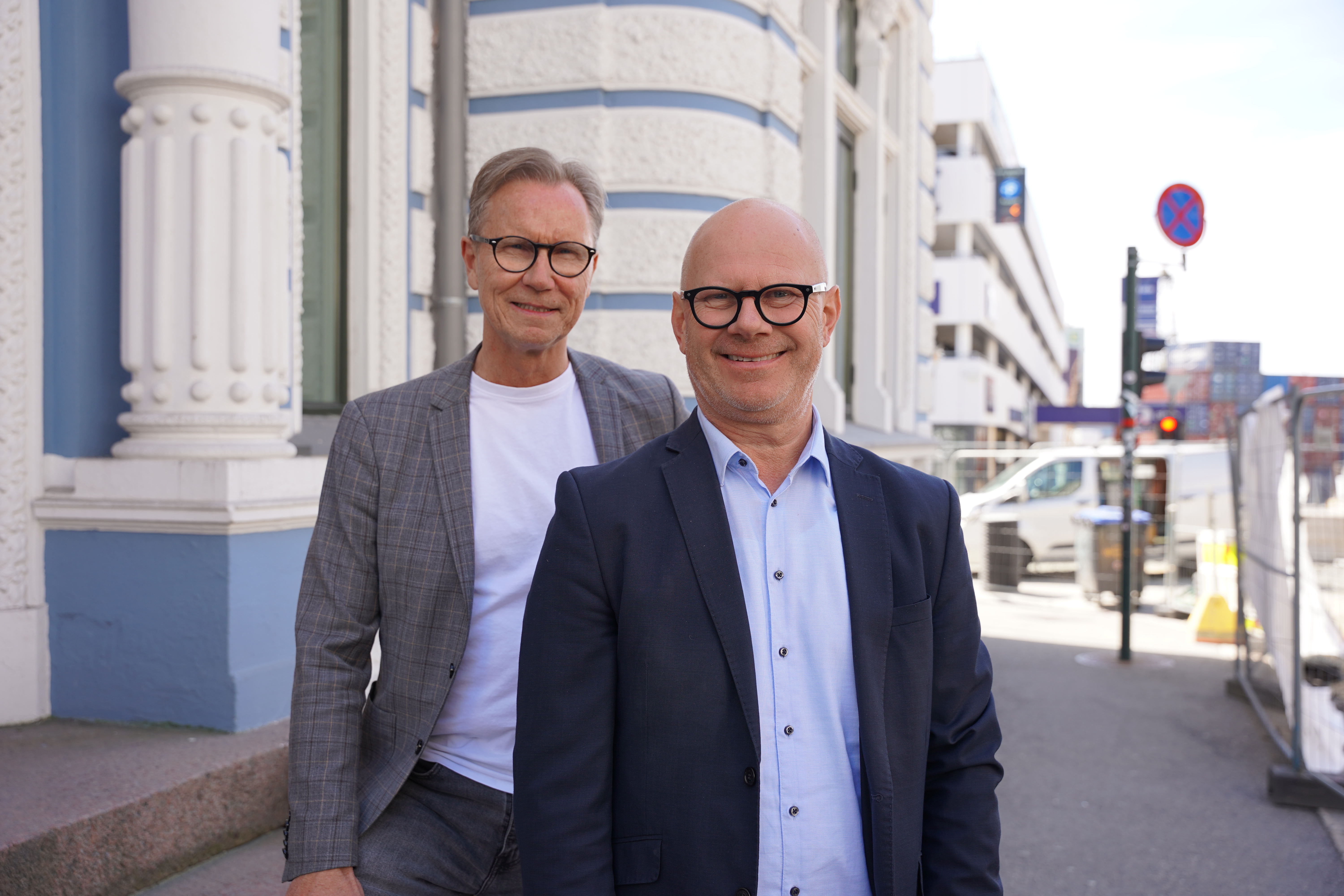 Jan Erik Narvesen og Erik Dale sier progammet passer for ledere i alle typer virksomheter