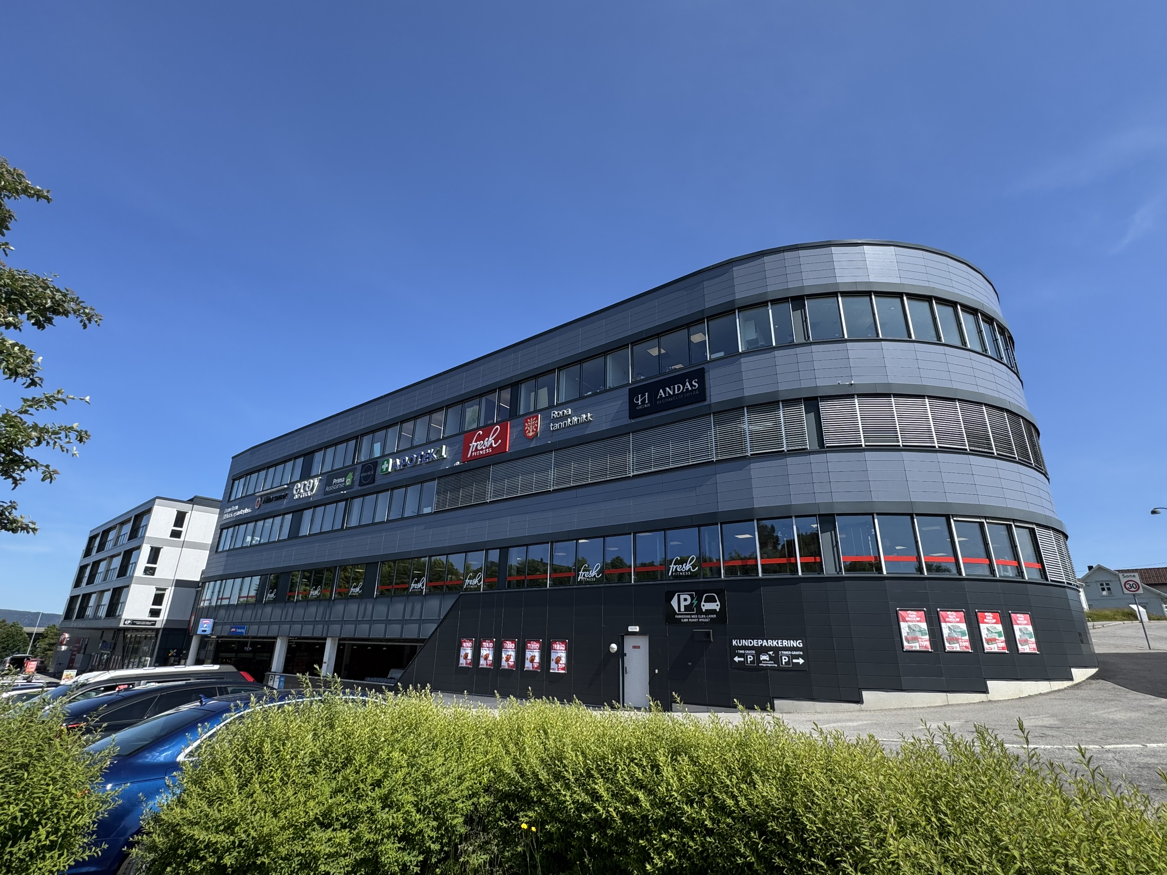 Ny lokasjon for Andås Begravelsesbyrå.