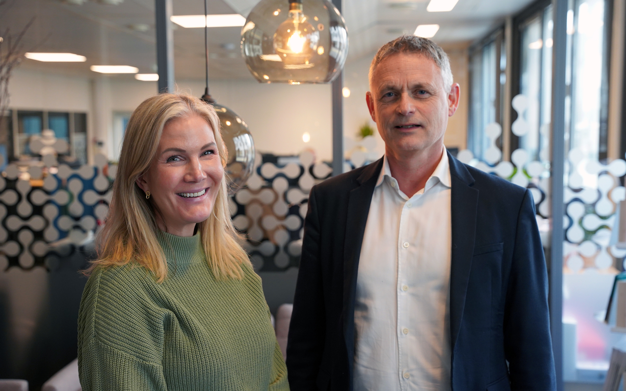Ingrid Høibo og Trond Backer.