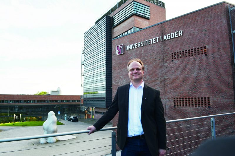 UiA-rektor Frank Reichert.