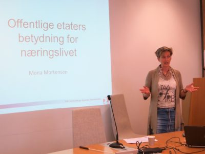 Mona Mortensen, daglig leder Repstad Anlegg